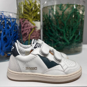 2B12 Sneakers Play Bianco Verde