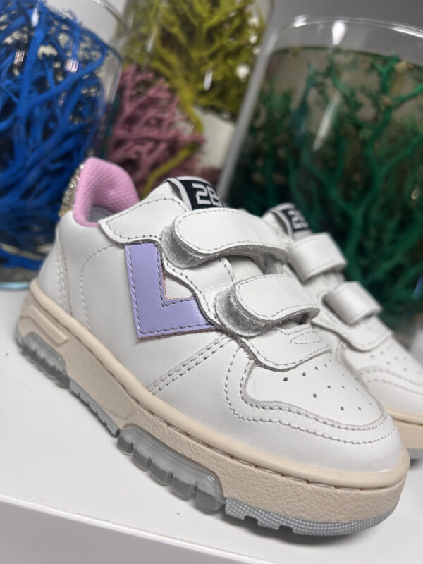 2B12 Sneakers Hyper Bianco Lilla Platino - immagine 3