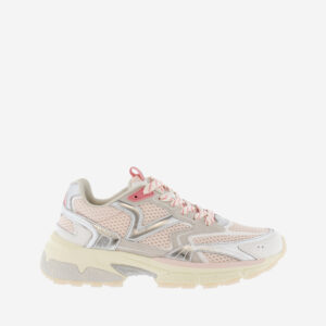 Victoria-Sneakers Metallizzato e Rosa 9060
