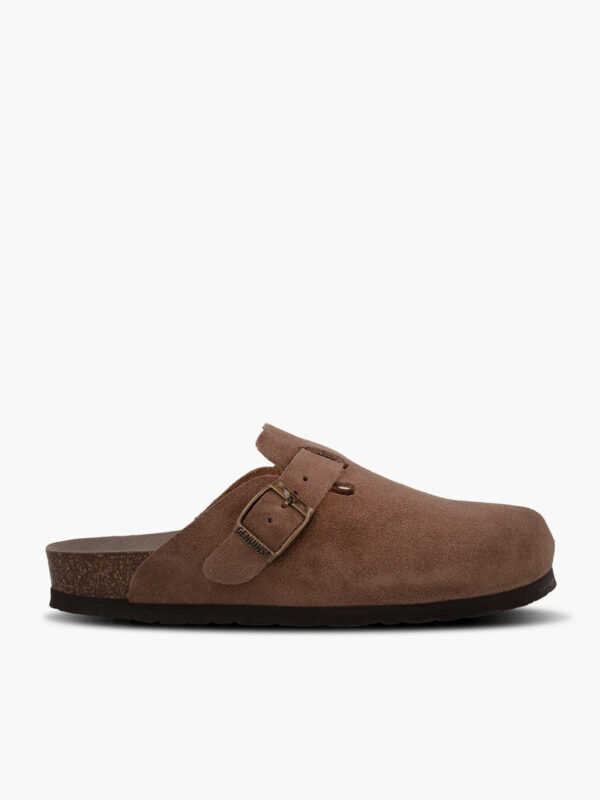 Sabot-Clog Velour Nabuk Terra - immagine 2