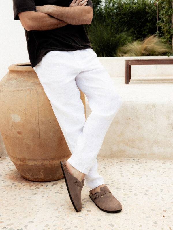 Sabot-Clog Velour Nabuk Terra - immagine 7