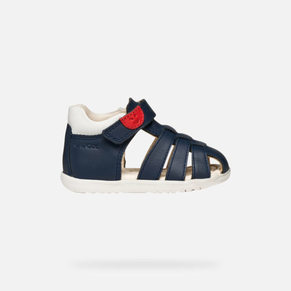 Geox-Sandalo Chiuso Ragnetto Bimbo Blu Pistacchio - immagine 2