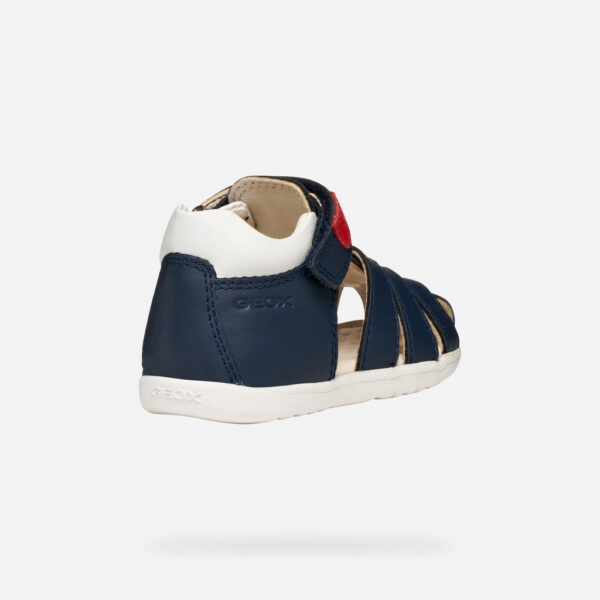 Geox-Sandalo Chiuso Ragnetto Bimbo Blu Pistacchio - immagine 3