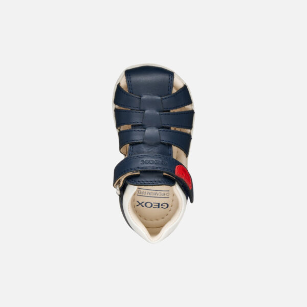 Geox-Sandalo Chiuso Ragnetto Bimbo Blu Pistacchio - immagine 4